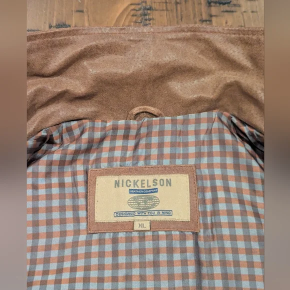 Nickelson XL Leather Jacket